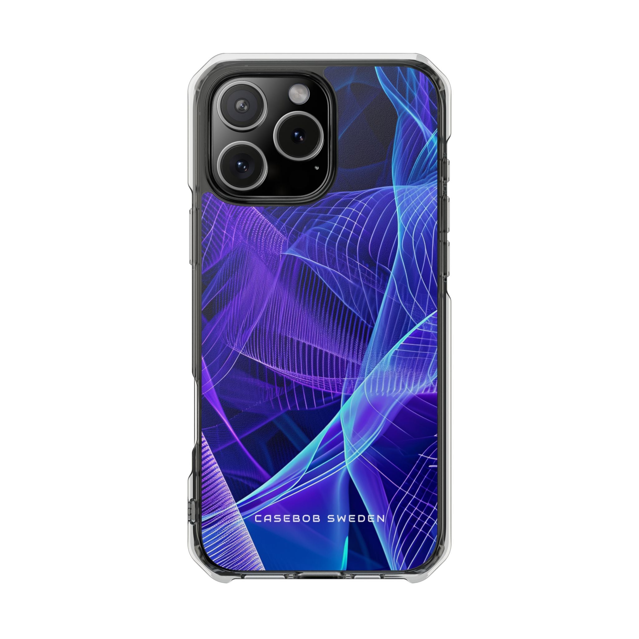 Gradient Flowscape iPhone 16 - Clear Impact Phone Case