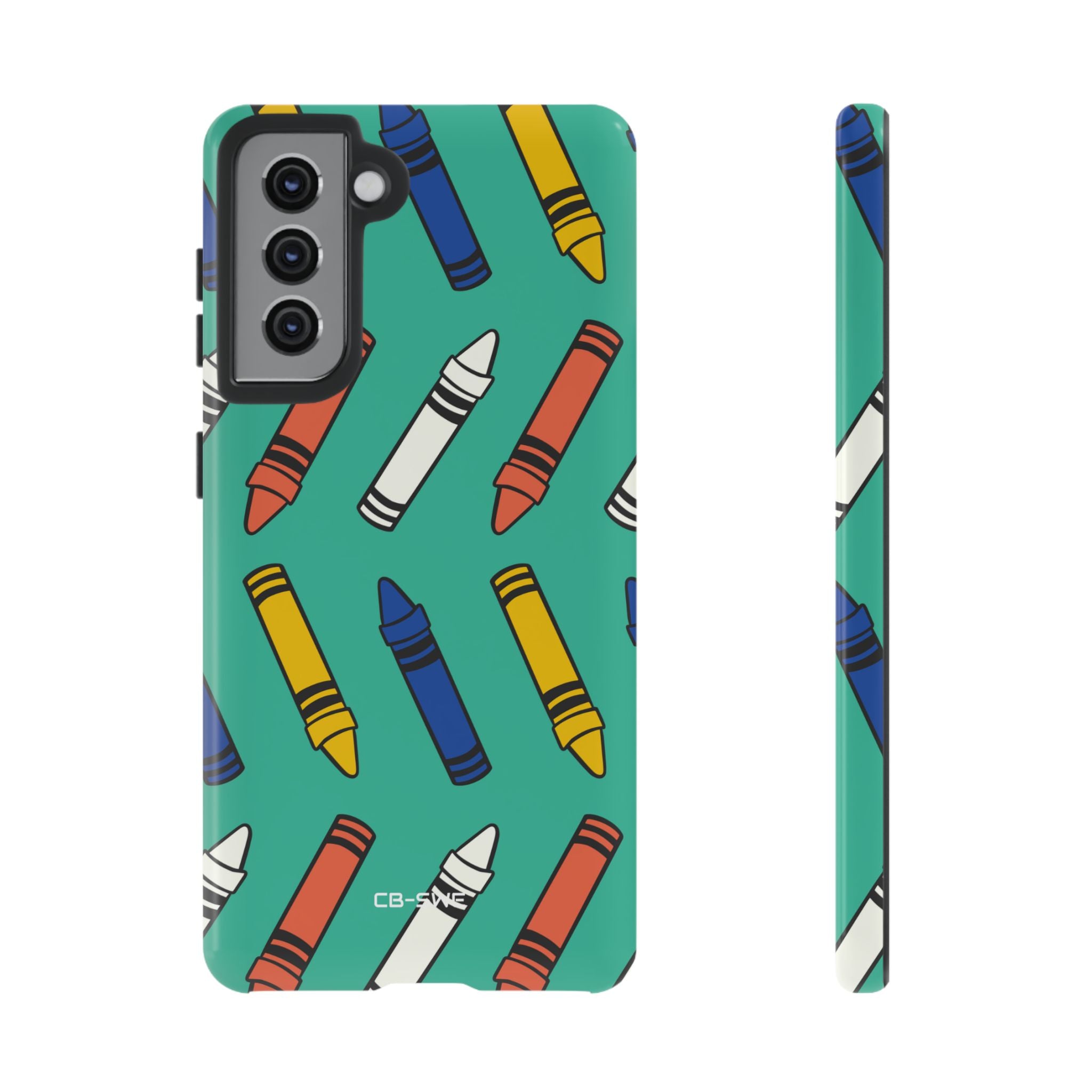 Crayons Dance Playfully - Samsung Case