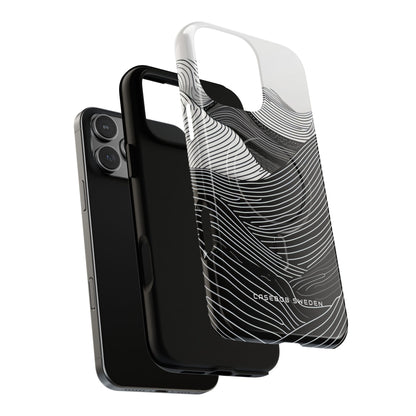 Undulating Horizon Waves iPhone 16 | Tough+ Phone Case