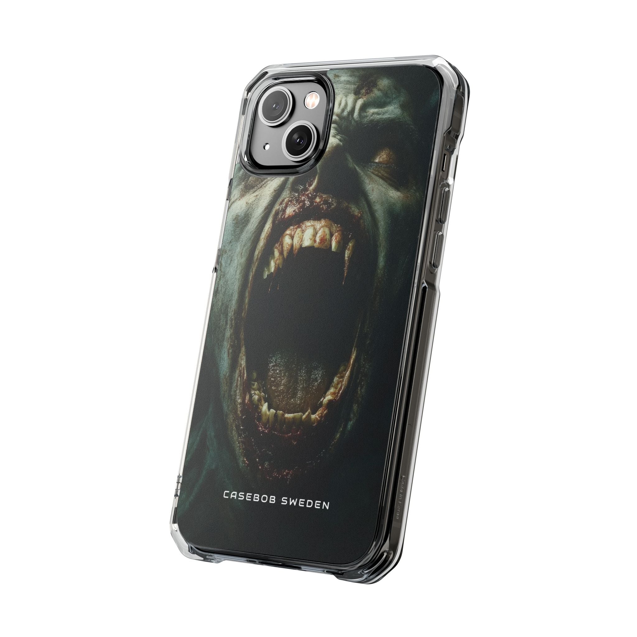 Gothic Wail of Decay iPhone 14 - Clear Impact Phone Case