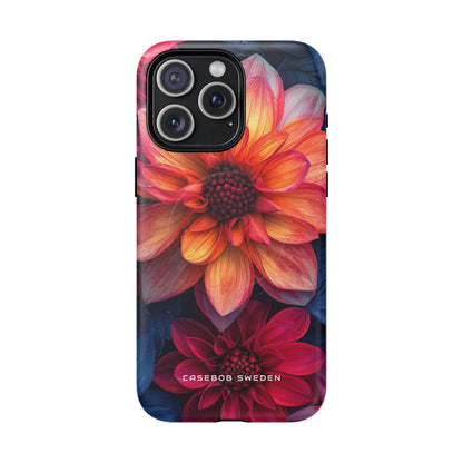 Fiery Bloom Harmony iPhone 15 | Tough+ Phone Case