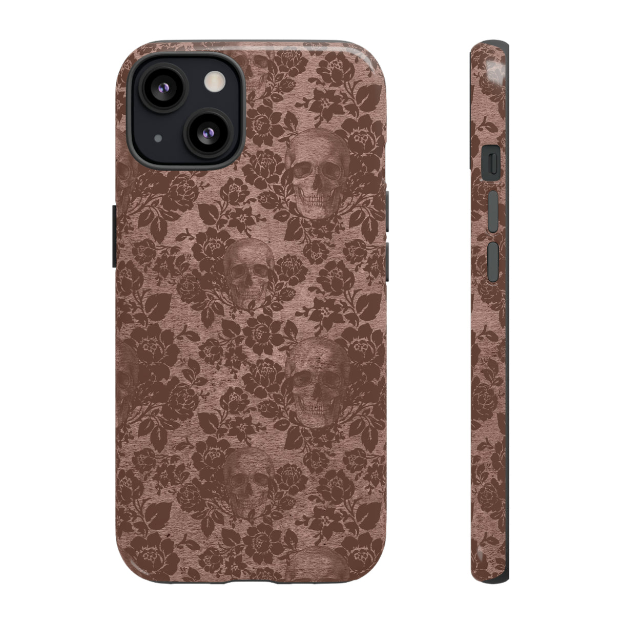 Firegrunge Gothic Flower - Protective Phone Case