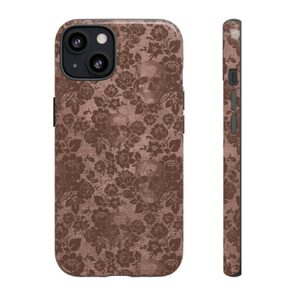 Firegrunge Gothic Flower - Protective Phone Case