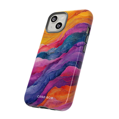 Vibrant Flow iPhone 14 Case - Tough
