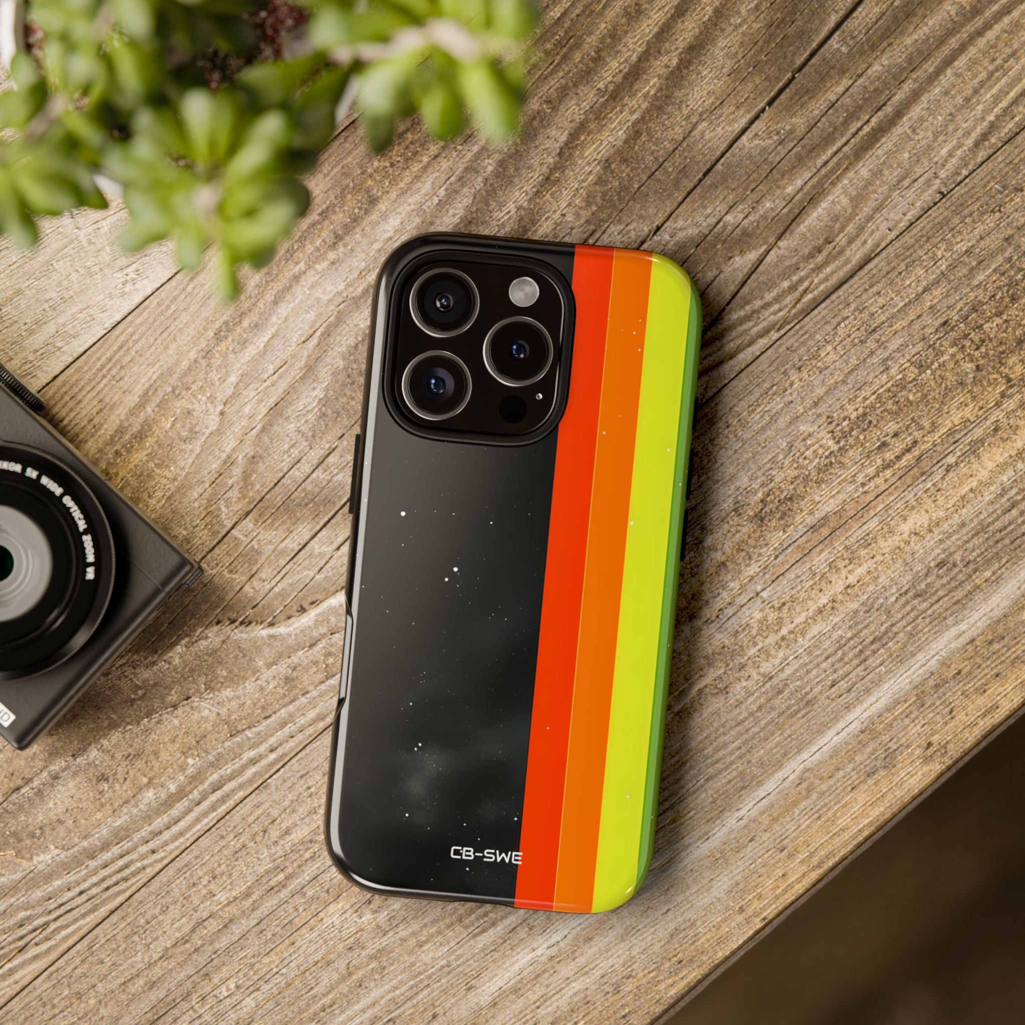 Cosmic Stripes Portal - iPhone Case