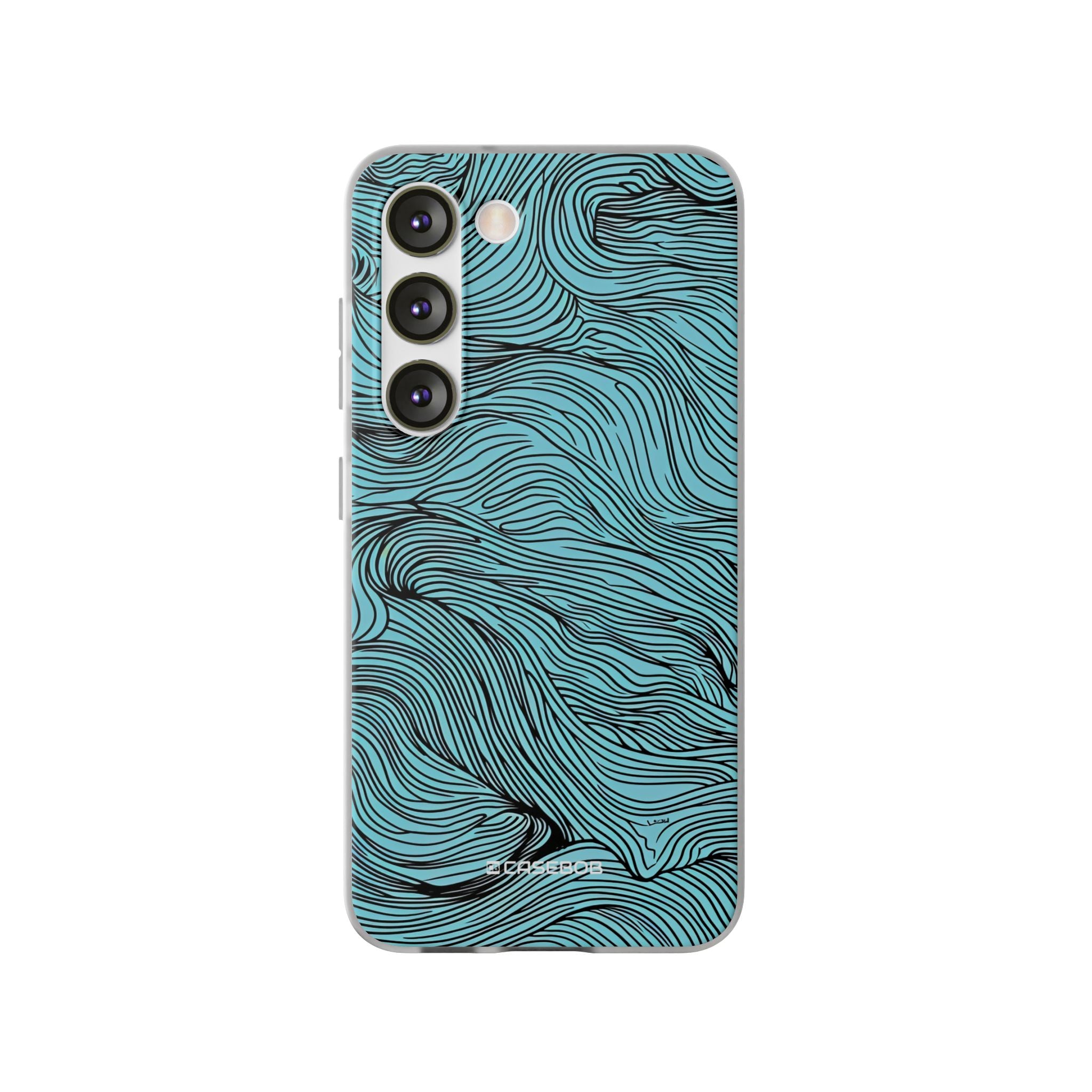 Wavy Serenity | Flexible Phone Case for Samsung Galaxy