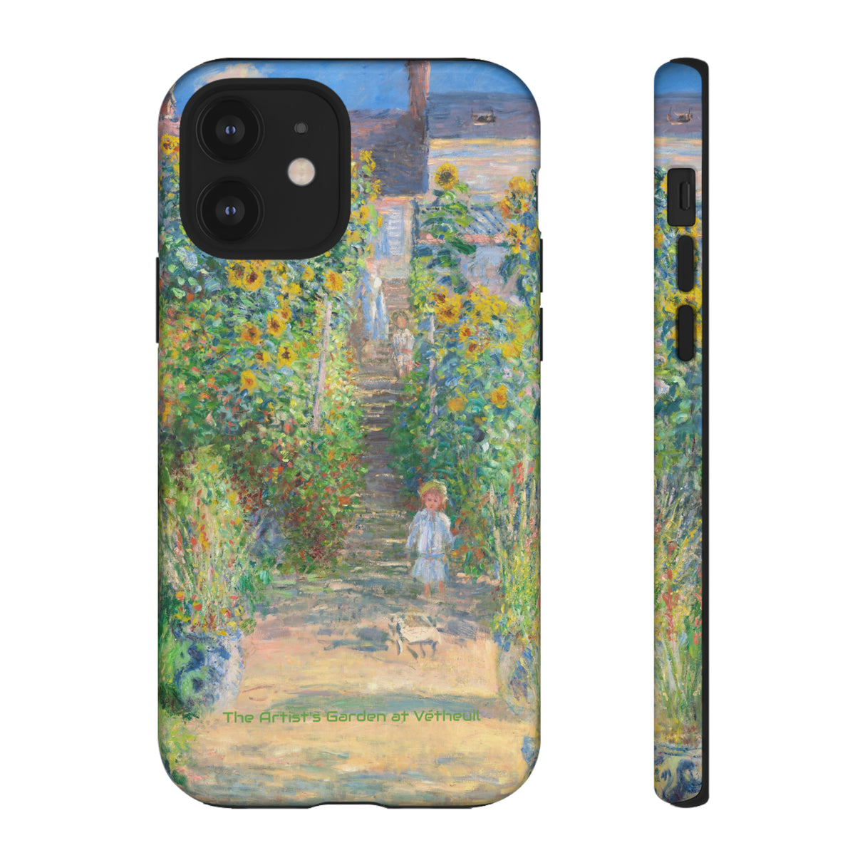 The Artist's Garden at Vétheuil - Protective Phone Case