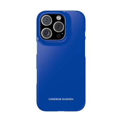 Cobalt Blue - Slim iPhone 16 Phone Case