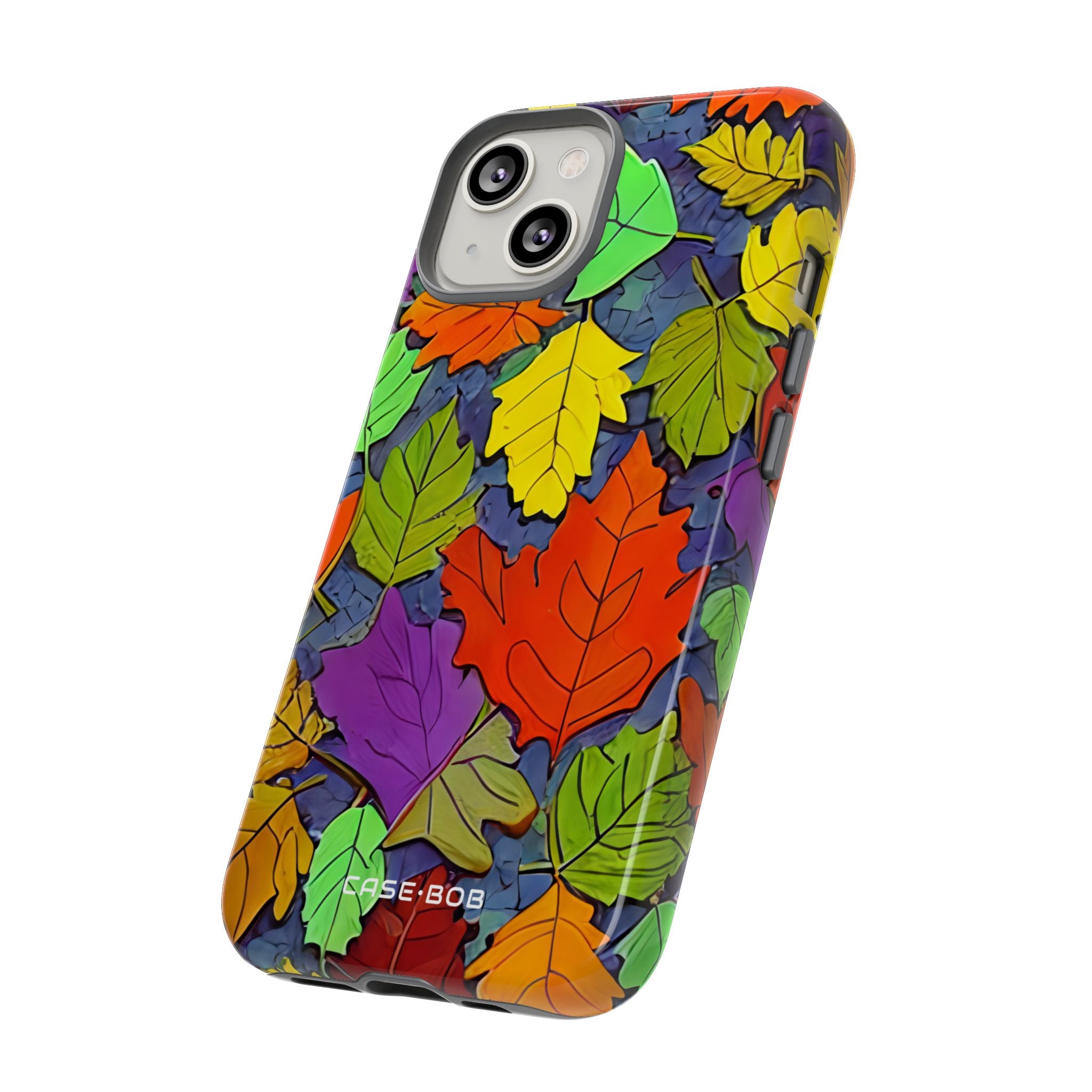 Vivid Leafburst iPhone 14 Case - Tough