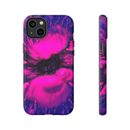 Deep Pink Ink Art iPhone Case (Protective) iPhone 14 Plus Matte Phone Case