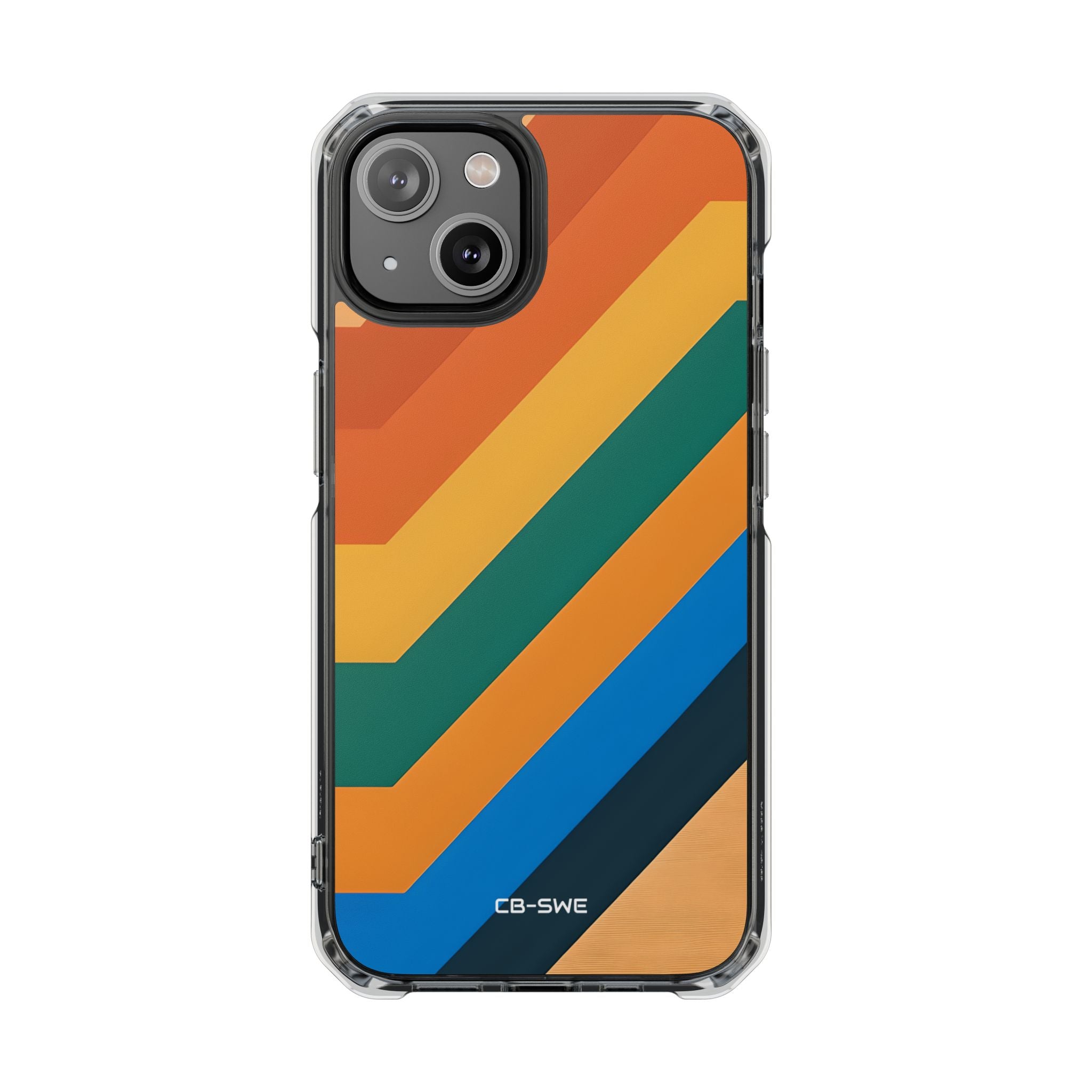 Vibrant Geometric Harmony iPhone Case - Impact