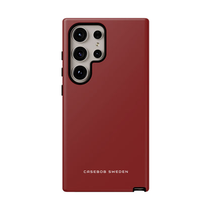 Dark Red Samsung S24 - Tough Phone Case