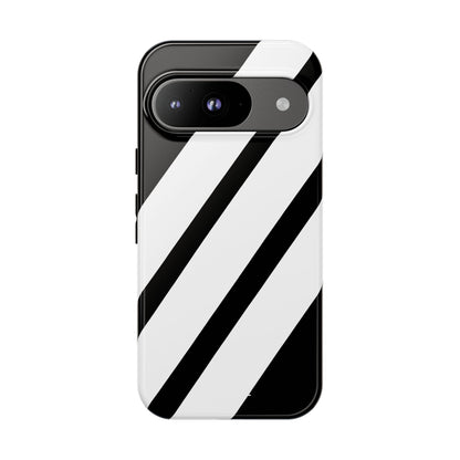 Monochrome Diagonal Symmetry - Google Pixel Case