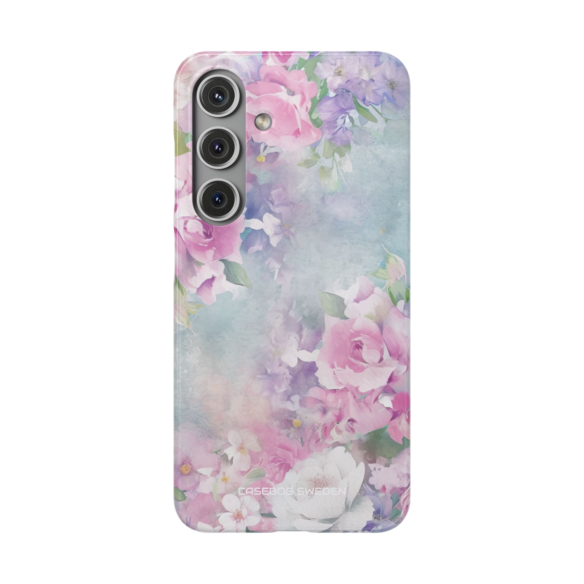 Dreamy Floral Watercolor - Slim Samsung S24 Phone Case