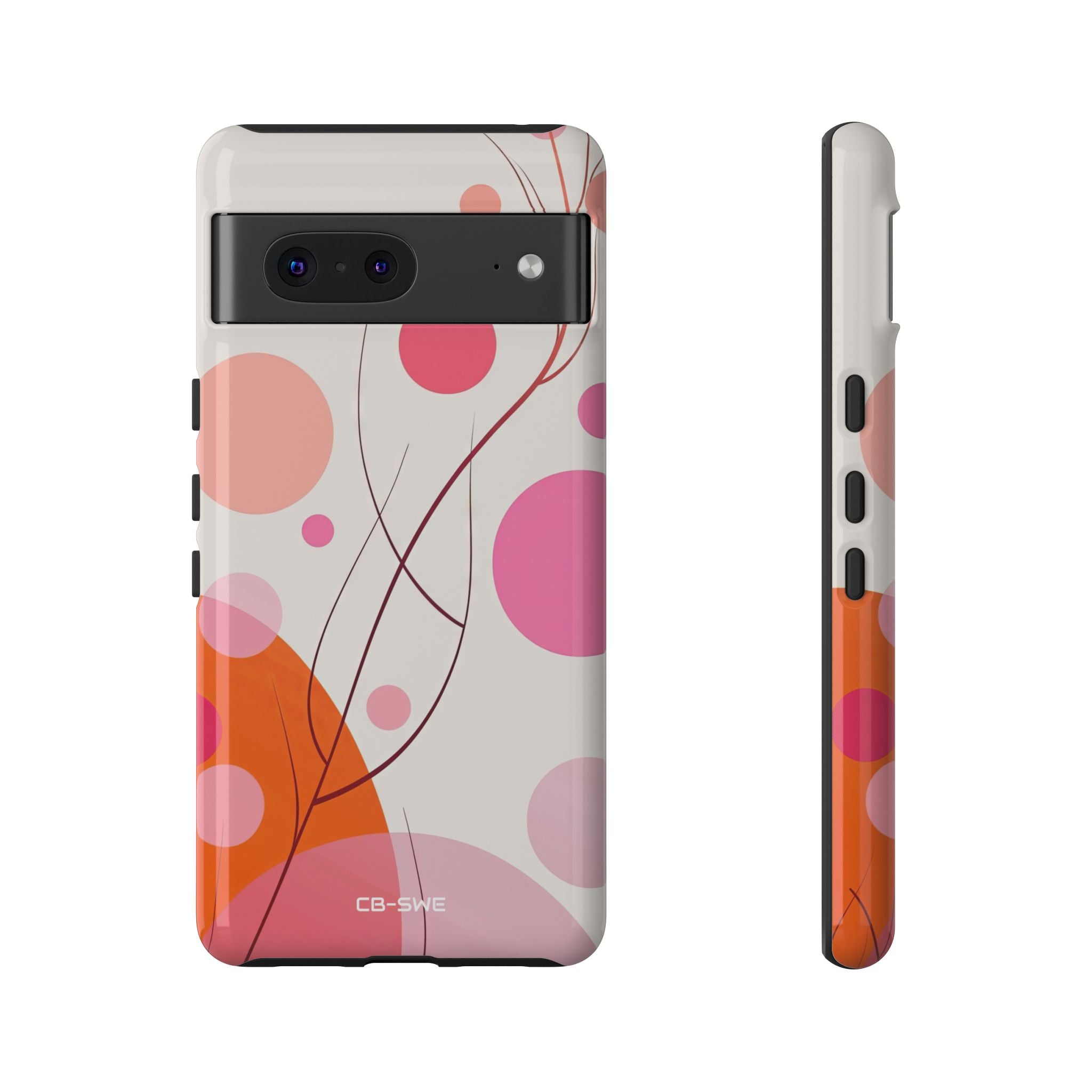 Circles Embrace Lines - Google Pixel Case