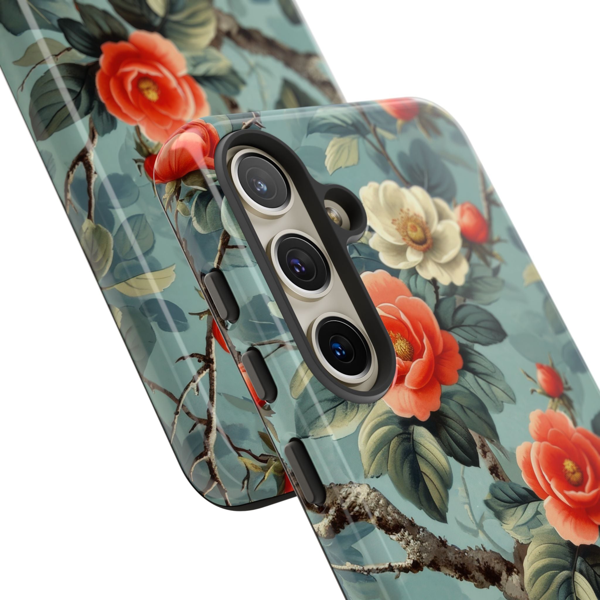 Coral Bloom Samsung S24 Case - Tough