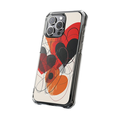 Fiery Hearts - Phone Case for iPhone