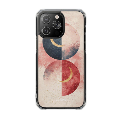 Crescents Embrace Stars iPhone Case - Impact