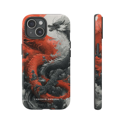 Zen Dragon Harmony iPhone 15 - Robuste Handyhülle