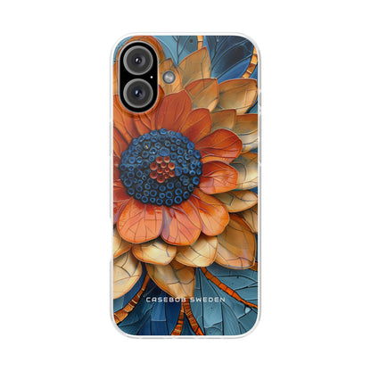 Mosaic Blossom Harmony iPhone 16 - Flexi Phone Case