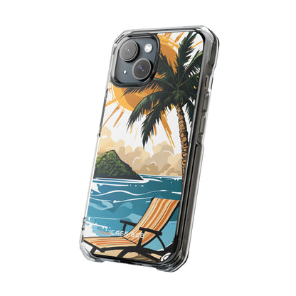 Palm Shade Radiance iPhone 15 Case - Impact