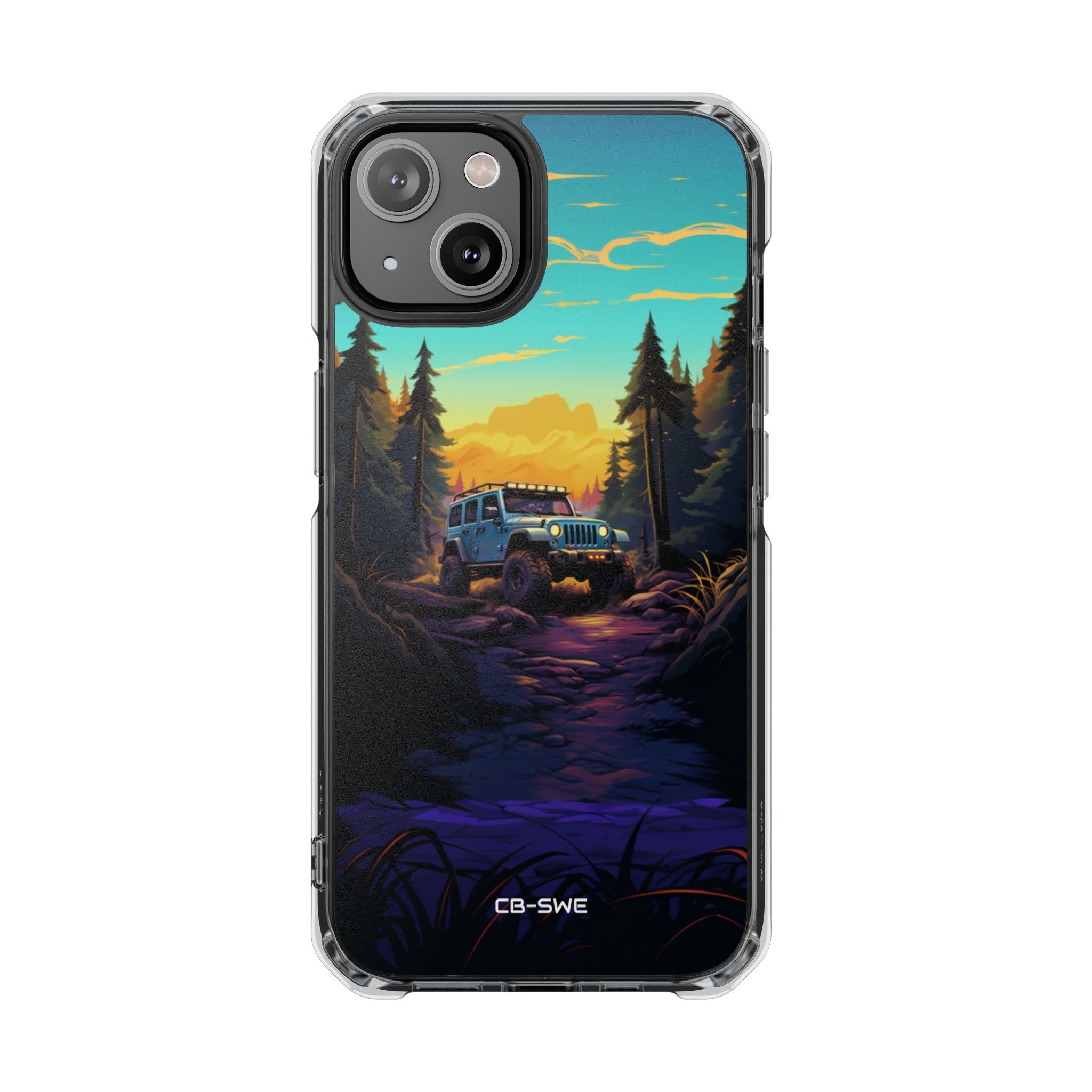 Sunset Adventure Trail iPhone Case - Impact