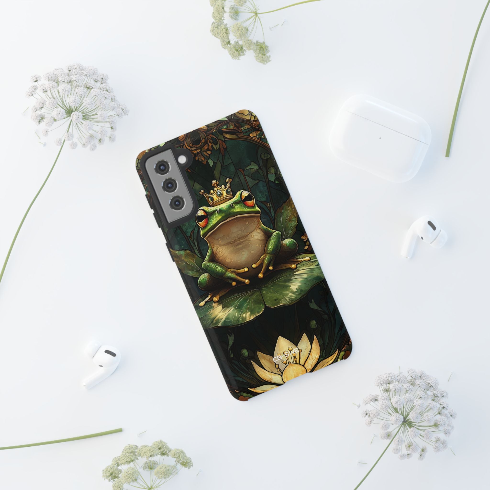 Crowned Frog Rests - Samsung Case