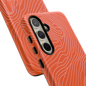 Pantone Tangerine  | Phone Case for Samsung (Protective Case)