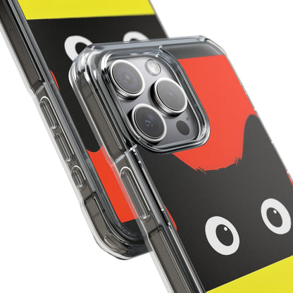 Peekaboo Cat Crimson iPhone 15 Pro Max Case - Impact