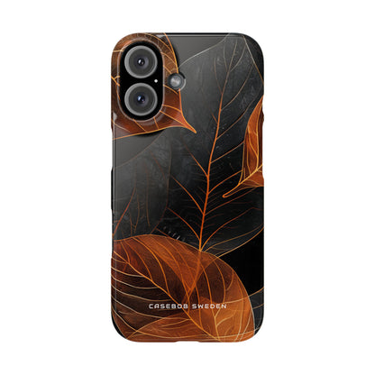 Autumn Leaf Elegance iPhone 16 - Slim Phone Case