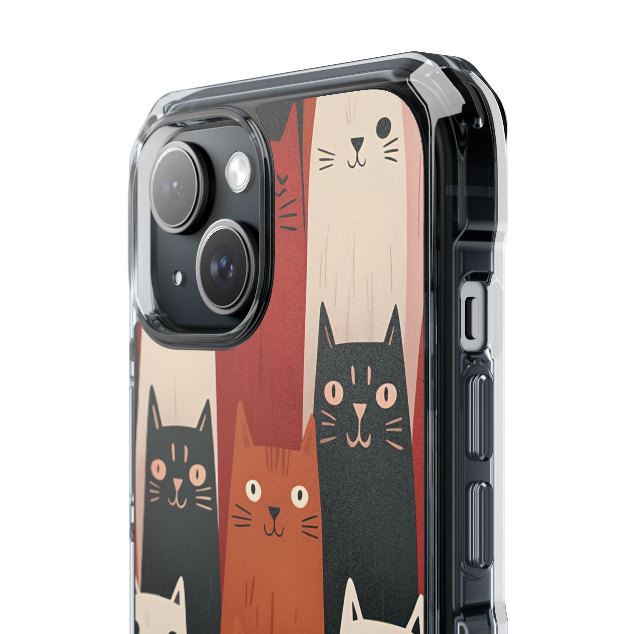 Cat Cascade iPhone 15 Case - Impact