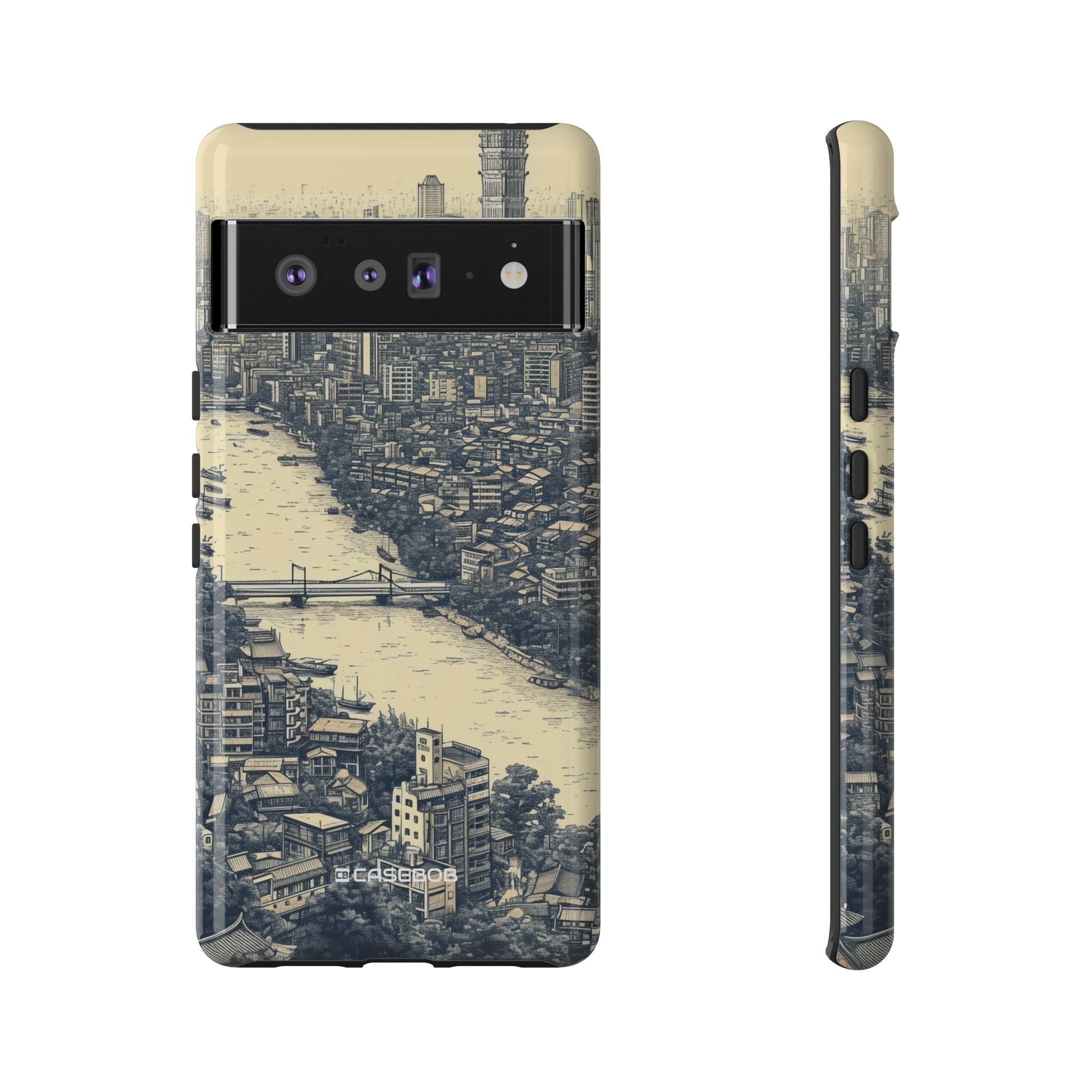 Nostalgic Metropolis - Phone Case for Google Pixel