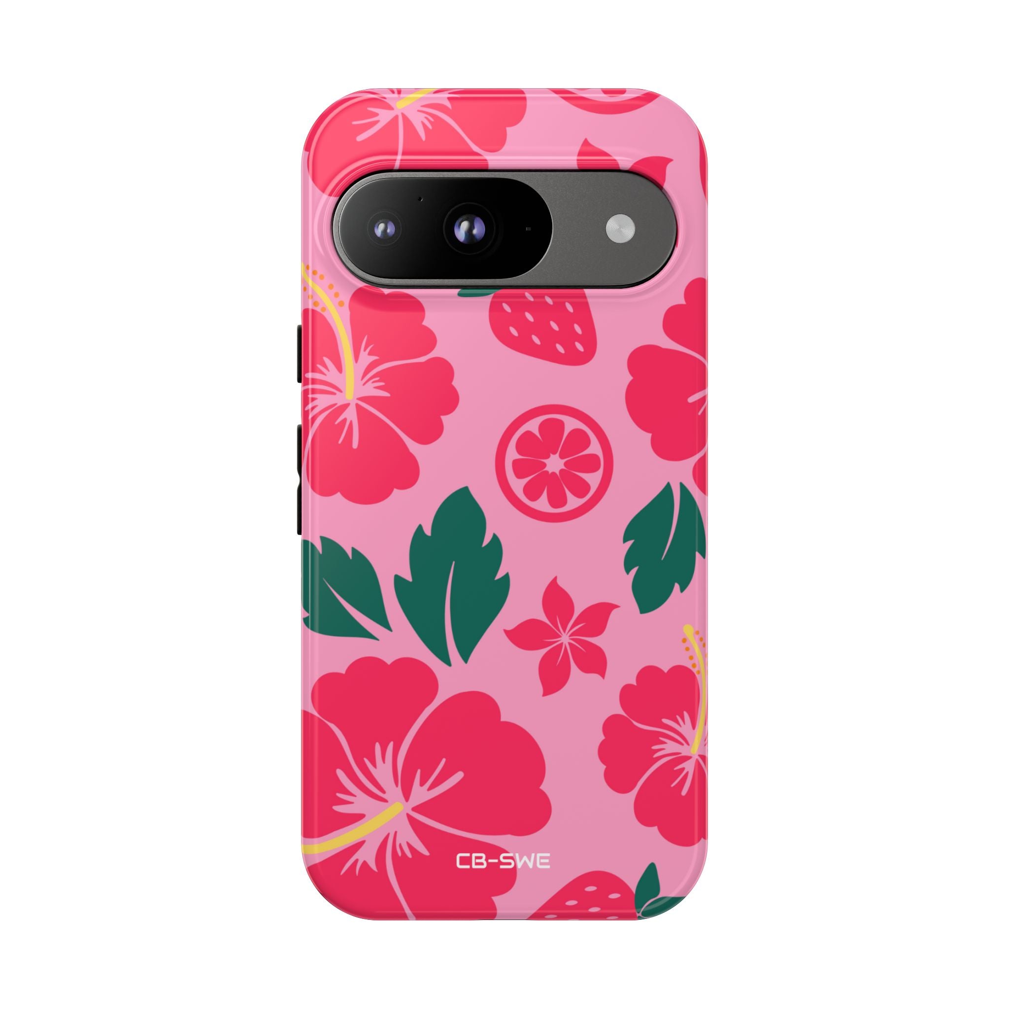 Tropical Hibiscus Harmony - Google Pixel Case
