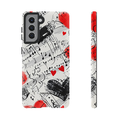 Melodic Love Notes - Protective Pixel Case - Protective Phone Case