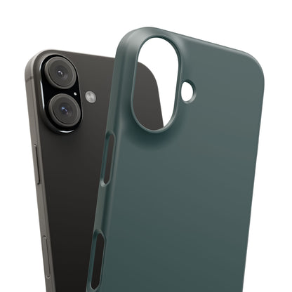 Dark Slate Gray iPhone 16 - Slim Phone Case