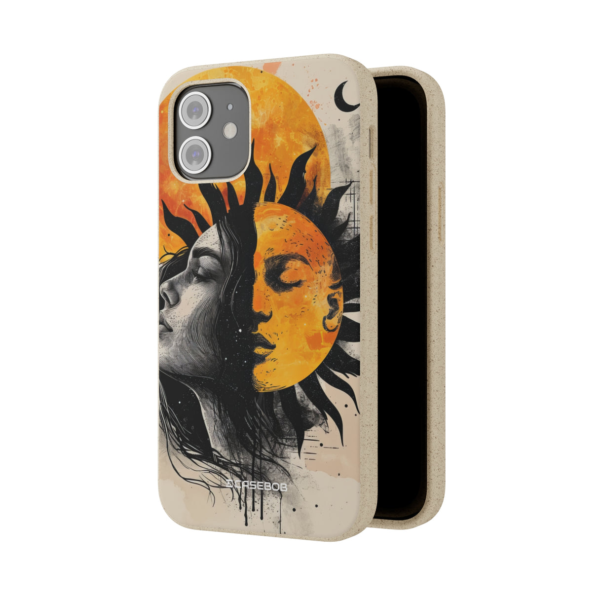 Sunlit Duality | Biodegradable Phone Case