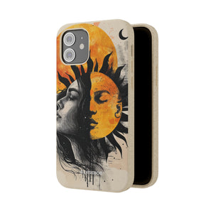 Sunlit Duality | Biodegradable Phone Case