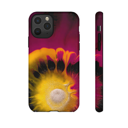 Deep Purple Ink Art iPhone Case (Protective) iPhone 11 Pro Glossy Phone Case