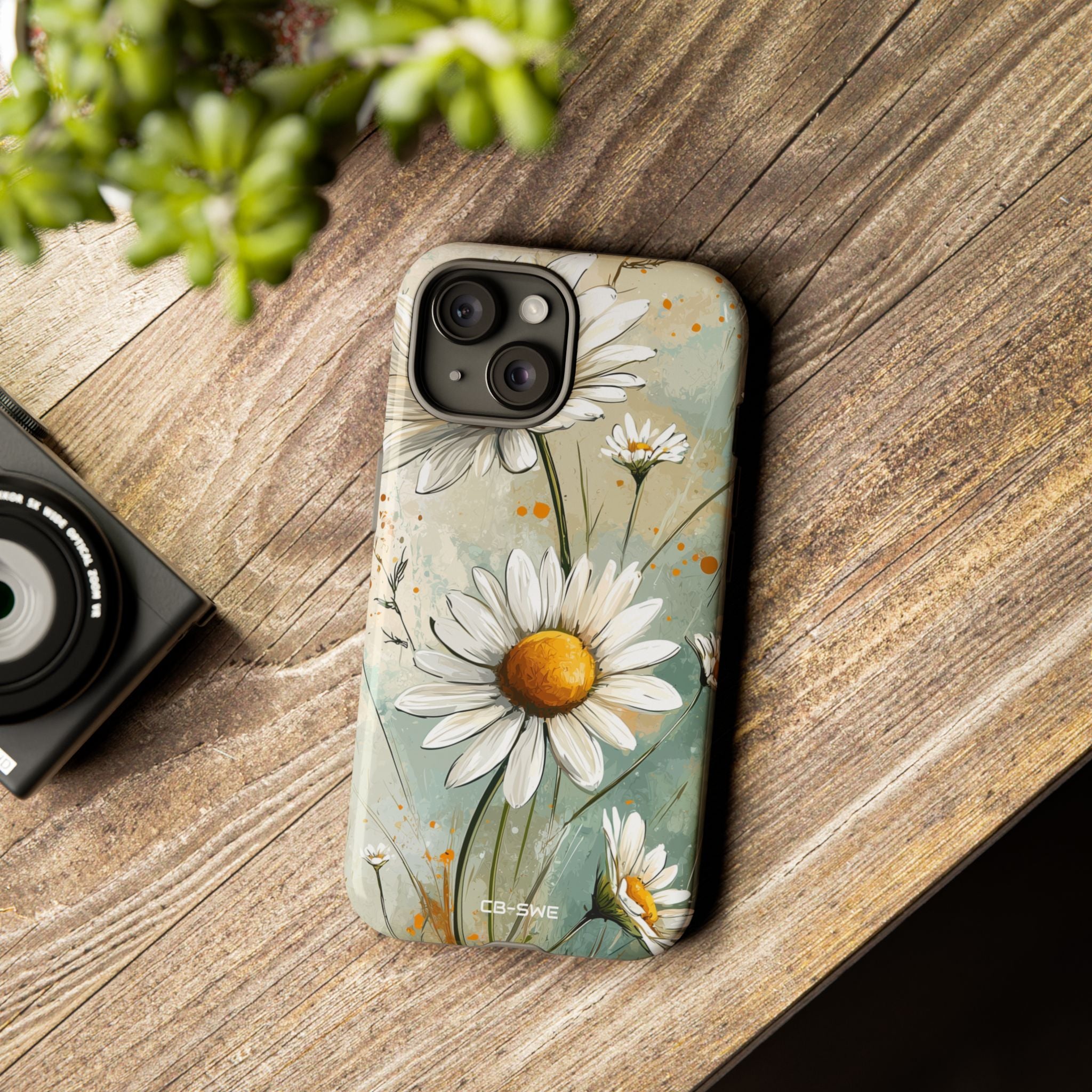 Daisies Dance Light - iPhone Case