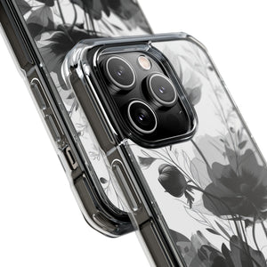 Botanical Elegance - Phone Case for iPhone (Clear Impact - Magnetic)