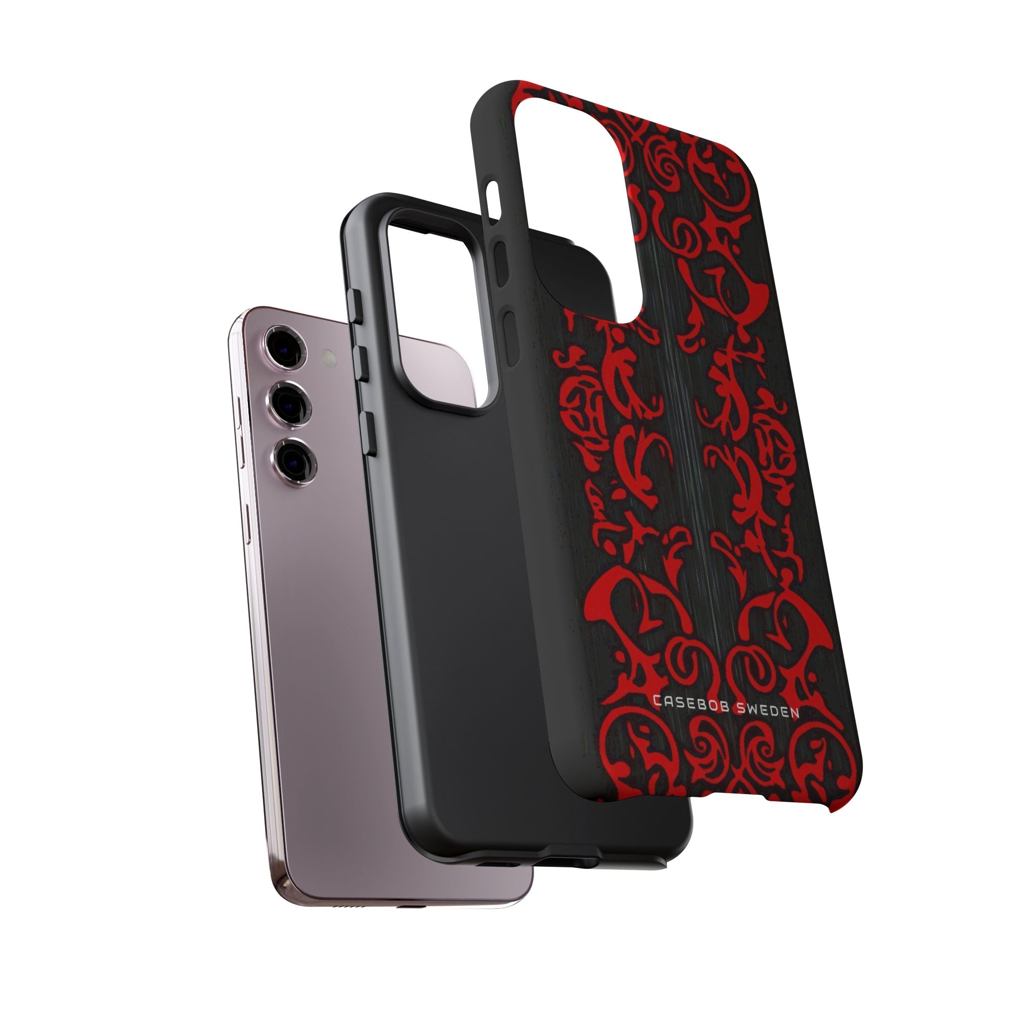 Gothic Crimson Symmetry Samsung S23 - Tough Phone Case