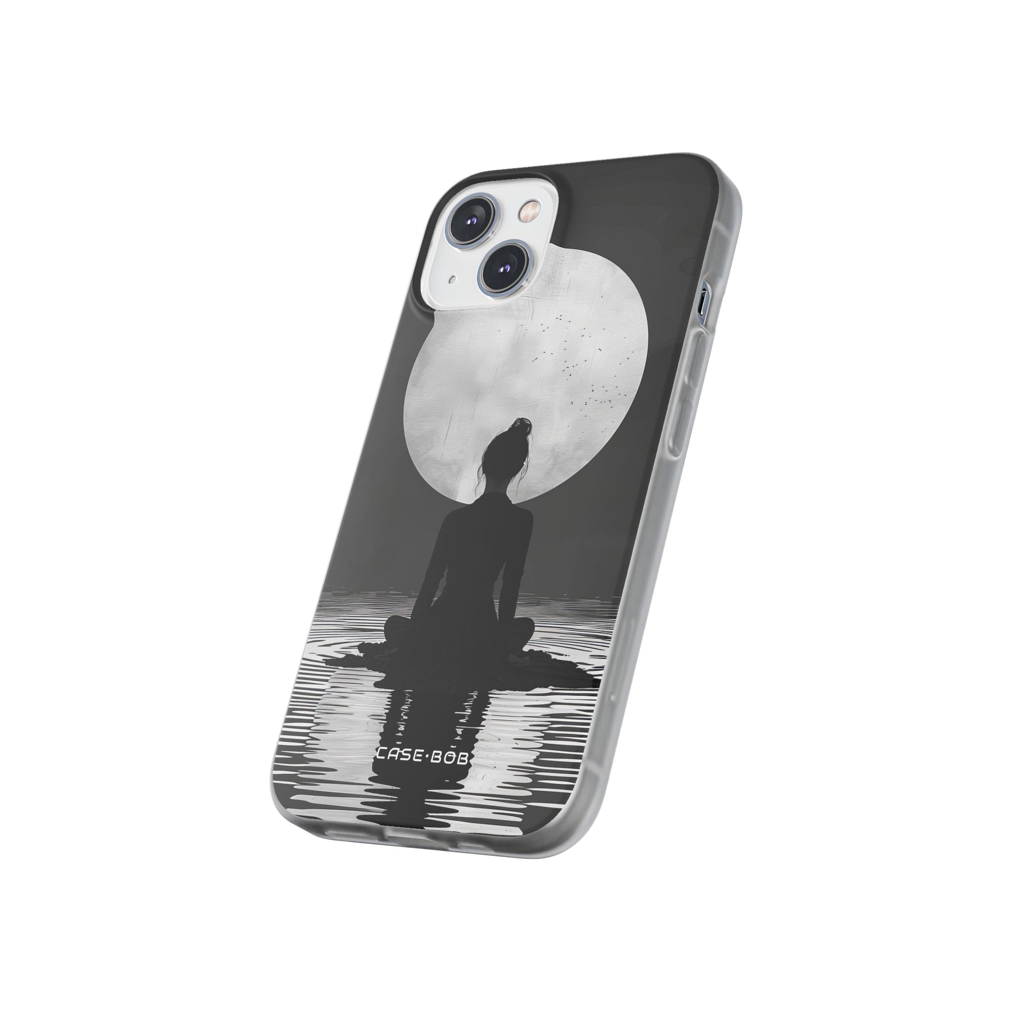 Silhouette Moonlight iPhone 14 Case - Soft