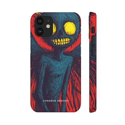 Gothic Winged Apparition iPhone 12 - Slim Phone Case