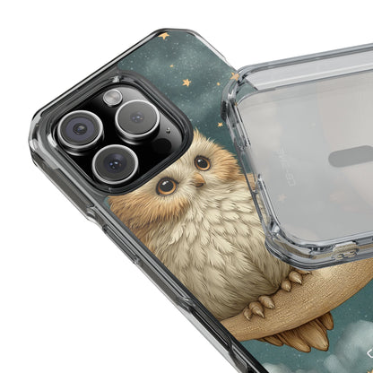 Owls Nestle Moon iPhone Case - Impact