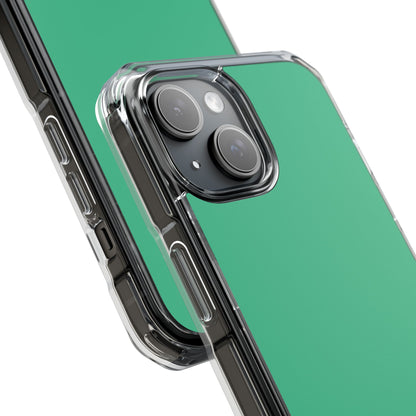 Ocean Green - Clear Impact Case for iPhone