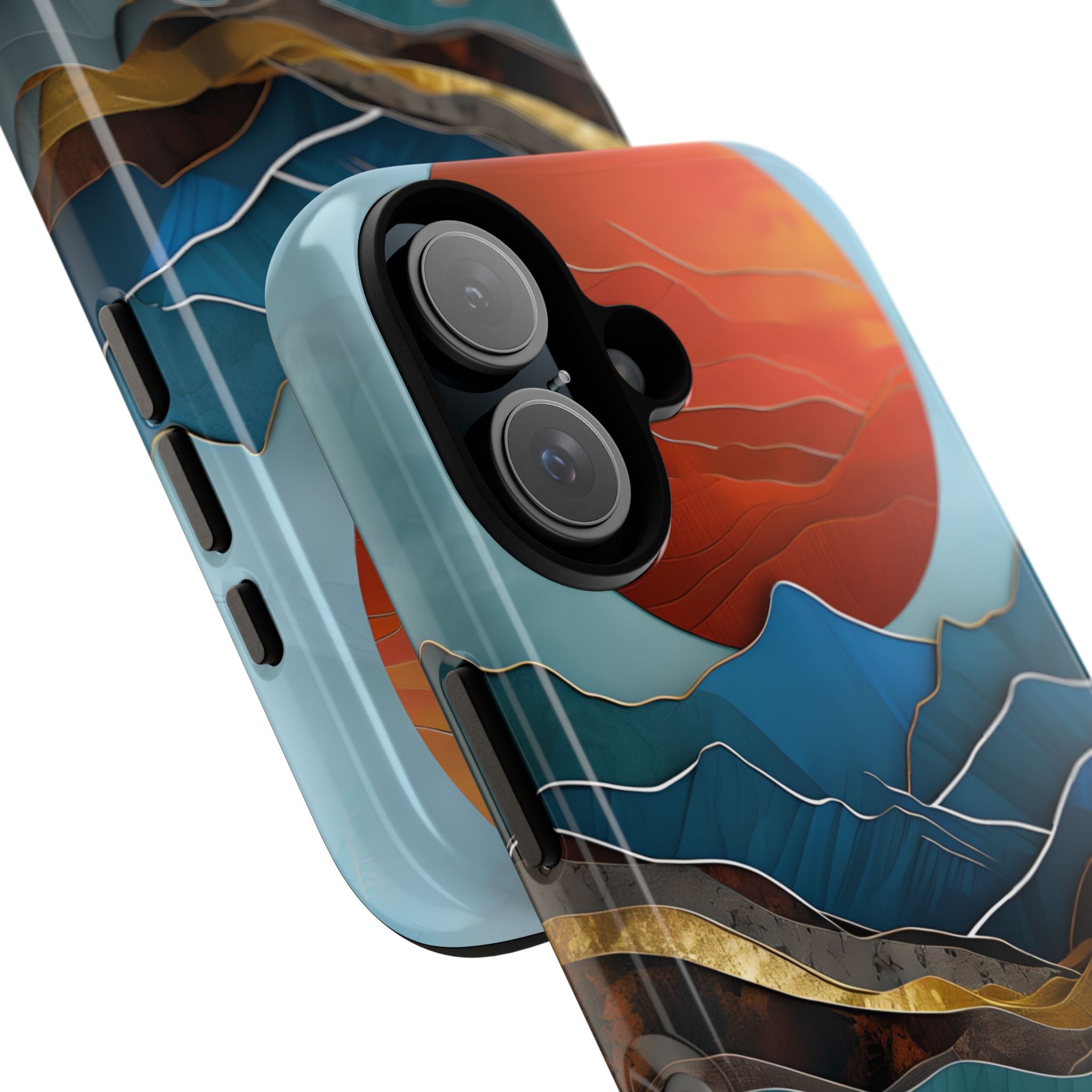 Solar Peak iPhone 16 Case - Tough