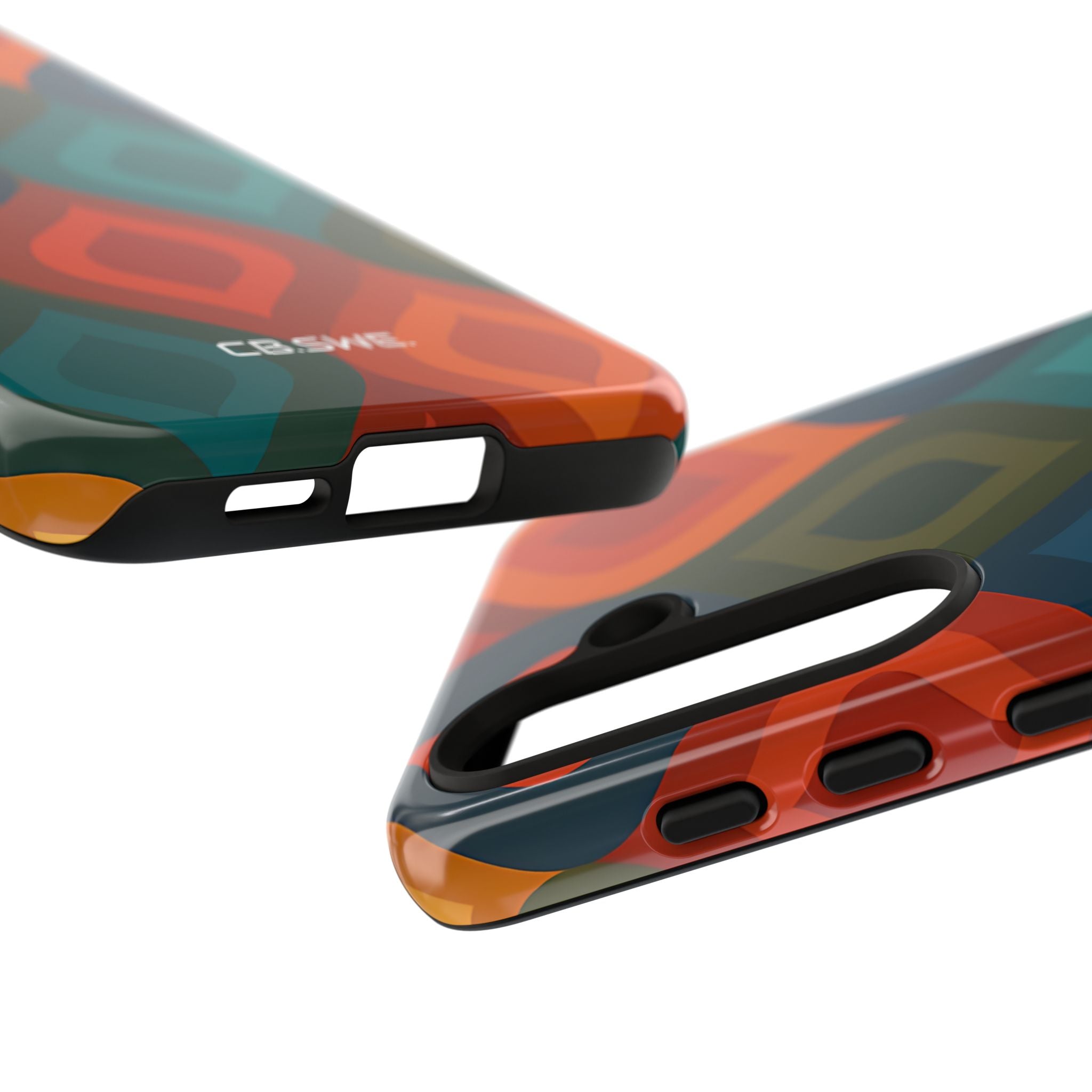 Vibrant Retro Diamond Mid-Century Seamless Samsung S24 - Tough