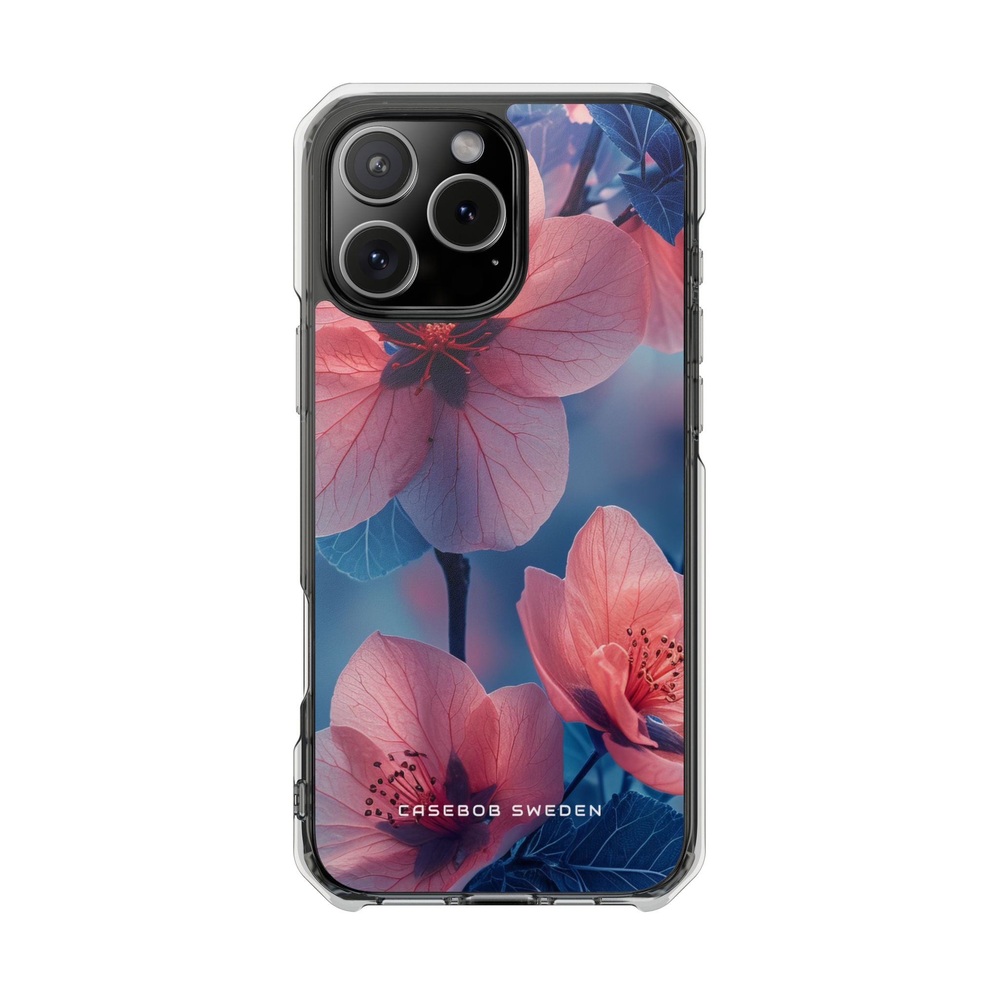 Ethereal Floral Harmony iPhone 16 - Clear Impact Phone Case