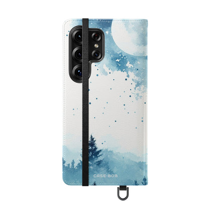 Moonlit Pines - Samsung S25 Ultra Case - Lompakkokotelo