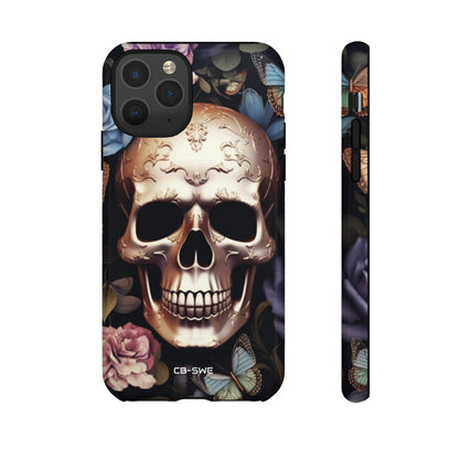 Skull Among Blossoms - iPhone Case